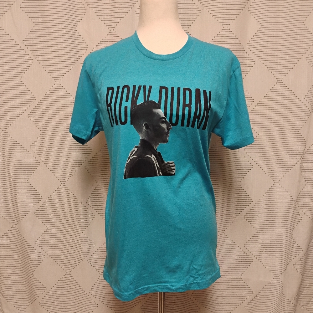 Ricky Duran Graphic Women's Blue T-Shirt Size Small